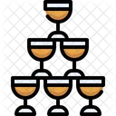 Pyramid drink  Icon