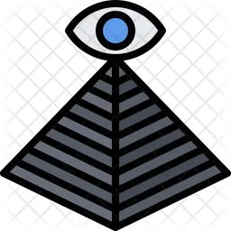 Pyramid Eye  Icon
