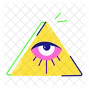 Prism Eye Magic Eye Pyramid Eye Symbol