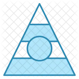 Pyramid graph  Icon