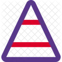 Pyramid Graph Pyramid Graph Icon