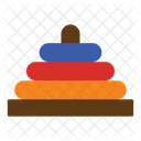 Pyramid Child Toy Icon