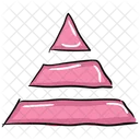 Pyramid Infographic  Icon