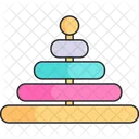 Toy Pyramid Baby Icon