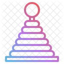 Pyramid Toy  Icon
