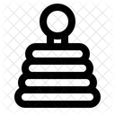 Pyramid toy  Icon