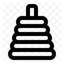 Pyramid toy  Icon