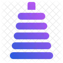 Pyramid Toy  Icon