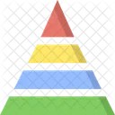 Pyramid Triangle Charts Icon