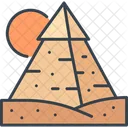 Pyramide Denkmal Agyptische Icon