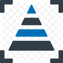 Pyramide Diagramm Bericht Symbol