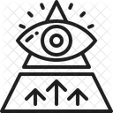 Pyramide Preuves Analyses Icône