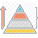 Pyramide Dreieck Diagramm Symbol