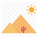 Pyramide Wuste Arabien Symbol