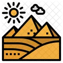 Pyramide Wuste Agypten Symbol