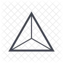 Pyramide Form Struktur Symbol