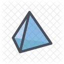 Pyramide Forme Structure Icon