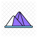 Pyramiden Von Gizeh Agypten Wahrzeichen Symbol