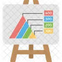 Pyramide Diagramm Charting Symbol