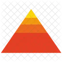 Pyramide Diagramm Graph Symbol