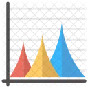 Pyramidendiagramm Grafische Darstellung Diagrammanwendung Symbol