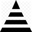 Pyramide Diagramm Analyse Symbol