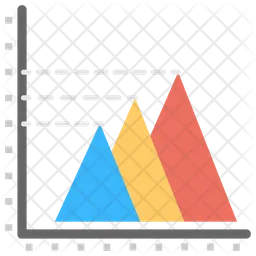 Pyramidendiagramm  Symbol