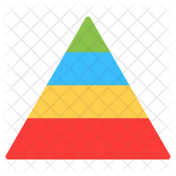 Pyramidendiagramm  Symbol