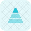 Pyramidendiagramm Pyramide Diagramm Symbol