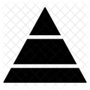 Pyramidendiagramm Pyramidendiagramm Pyramide Symbol