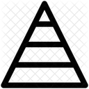 Diagramm Pyramide Bericht Symbol