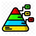 Pyramidendiagramm  Symbol