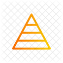 Pyramidendiagramm  Symbol