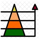 Pyramidendiagramm Pyramide Statistik Symbol