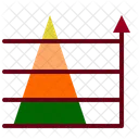 Pyramidendiagramm Pyramide Statistik Symbol