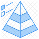 Pyramidendiagramm  Symbol