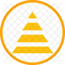 Pyramidendiagramm  Symbol