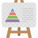 Pyramide Diagramm Charting Symbol