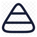 Pyramidenstruktur Symbol