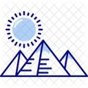 Pyramids Ancient Egypt Icon