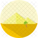 Pyramids Building Egypt Icon