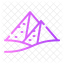 Pyramids Acient Saudi Icon