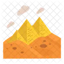 Ancient Egyptian Triangles Icon