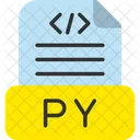 Python File Coding Extension Icon