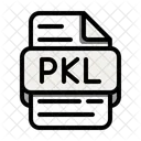 Pkl Python Pickle File Database File Icon