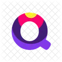 Q Alfabeto Letra Icono