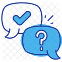 Q A Comunicacion Chat Icono