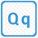 Q Latin Letter Icon