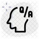 Q And A Head Icon