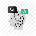 Q And A With Ai Ai Question Answering Ai Information Retrieval Icono